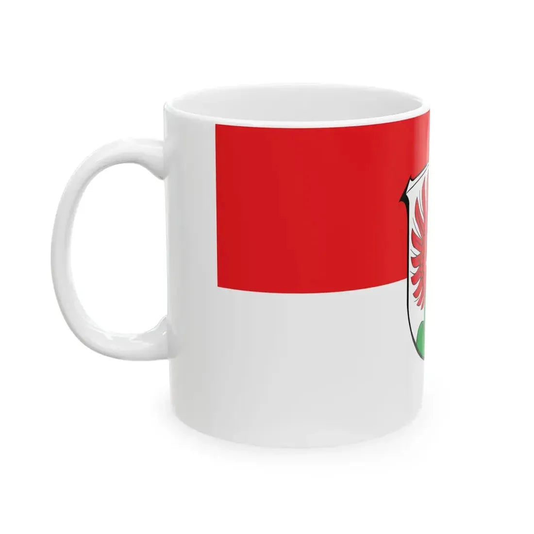 Flagge Silberg Dautphetal (Germany) White Coffee Mug - Go Mug Yourself