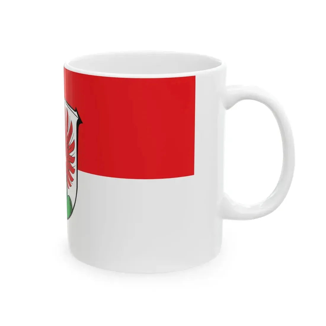 Flagge Silberg Dautphetal (Germany) White Coffee Mug - Go Mug Yourself