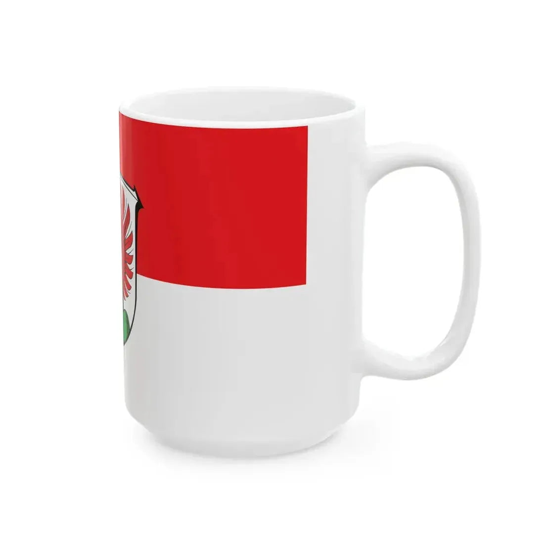 Flagge Silberg Dautphetal (Germany) White Coffee Mug - Go Mug Yourself