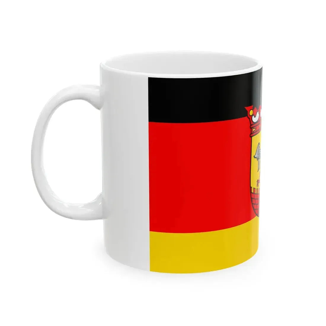 Flagge Sinzig (Germany) White Coffee Mug - Go Mug Yourself