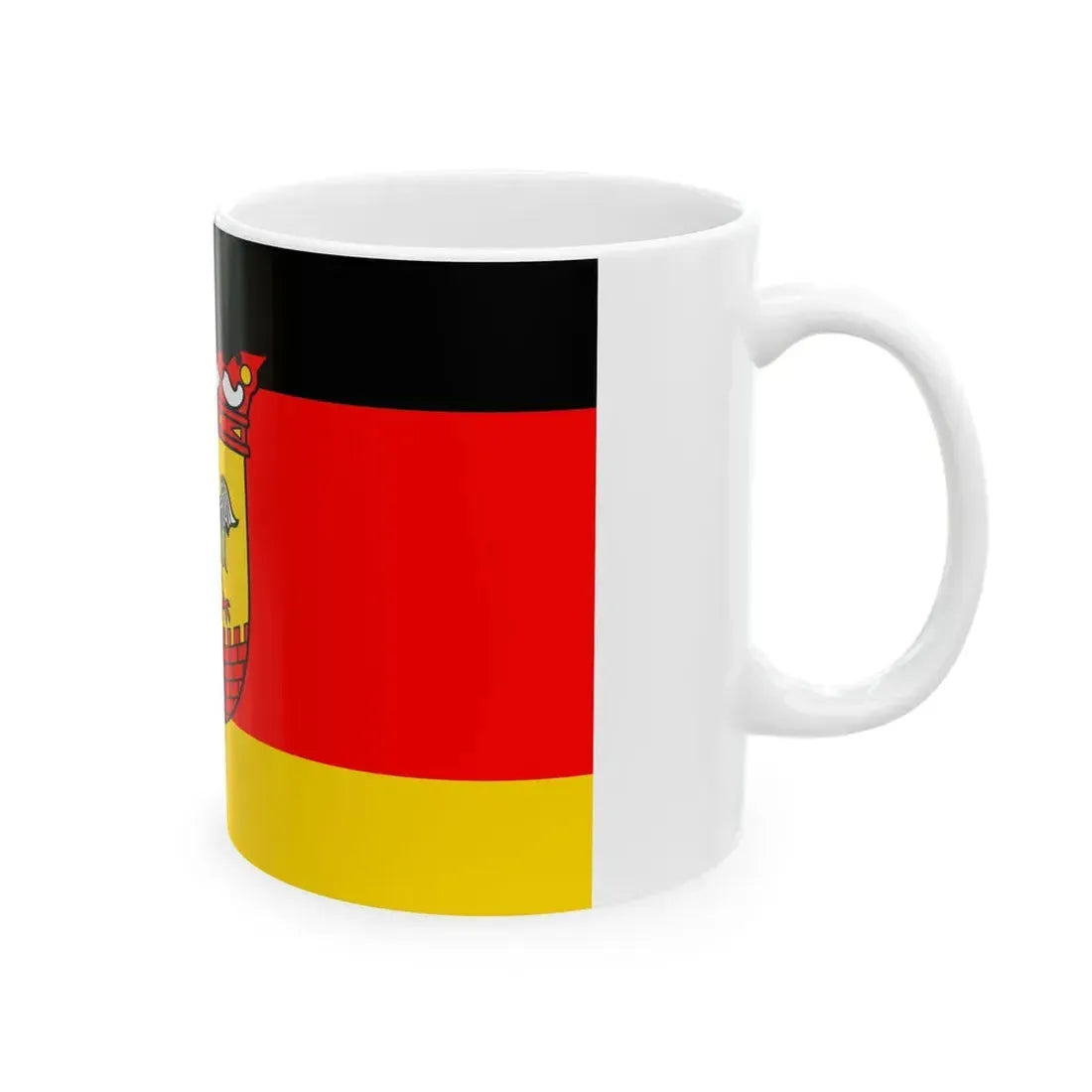 Flagge Sinzig (Germany) White Coffee Mug - Go Mug Yourself