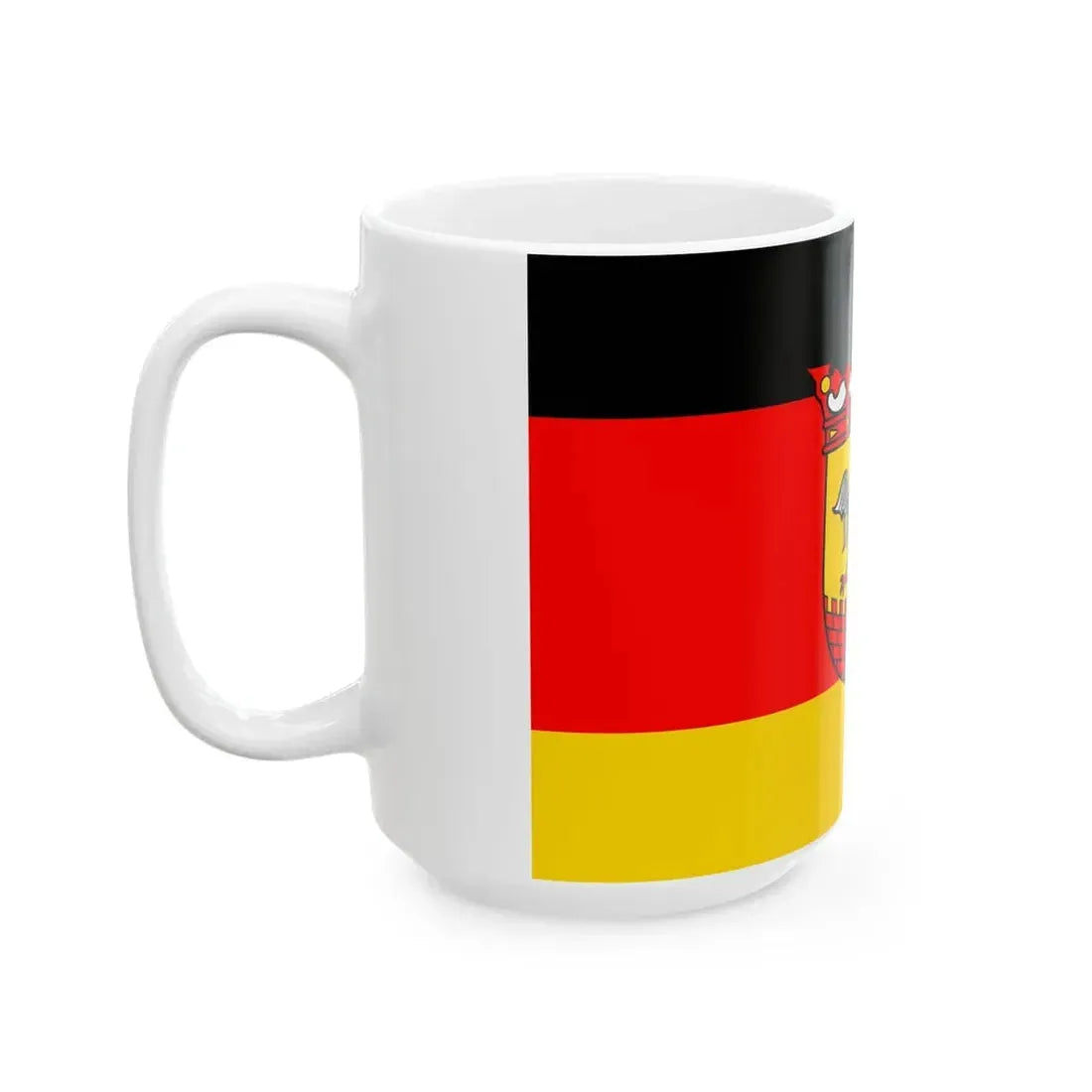 Flagge Sinzig (Germany) White Coffee Mug - Go Mug Yourself