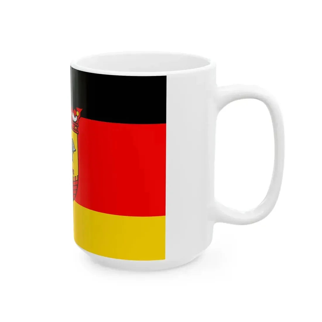 Flagge Sinzig (Germany) White Coffee Mug - Go Mug Yourself