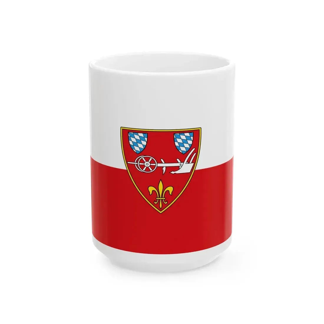 Flagge Straubing (Germany) White Coffee Mug 15oz - Go Mug Yourself