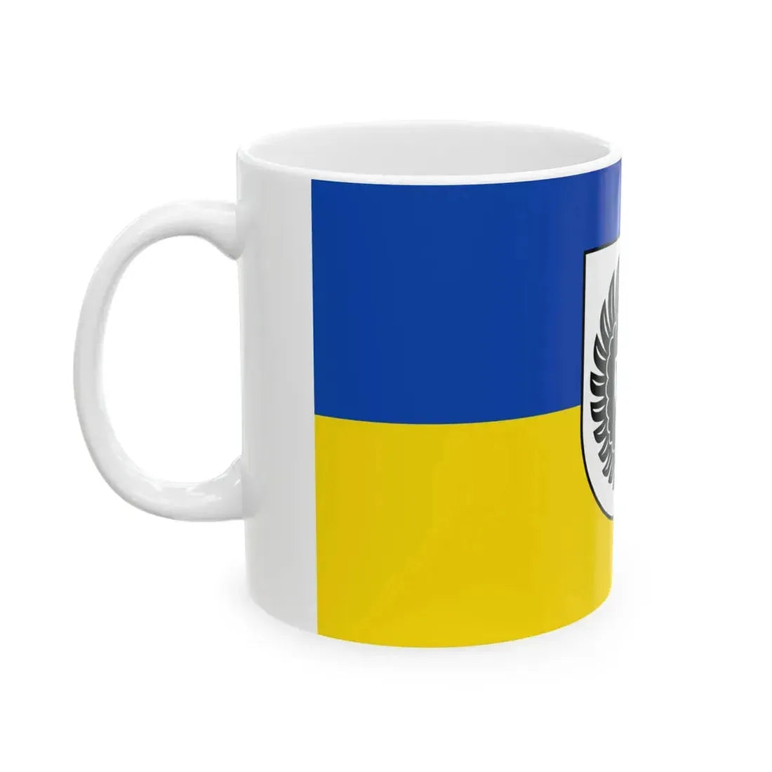 Flagge Stuttgart-Rohr (Germany) White Coffee Mug - Go Mug Yourself