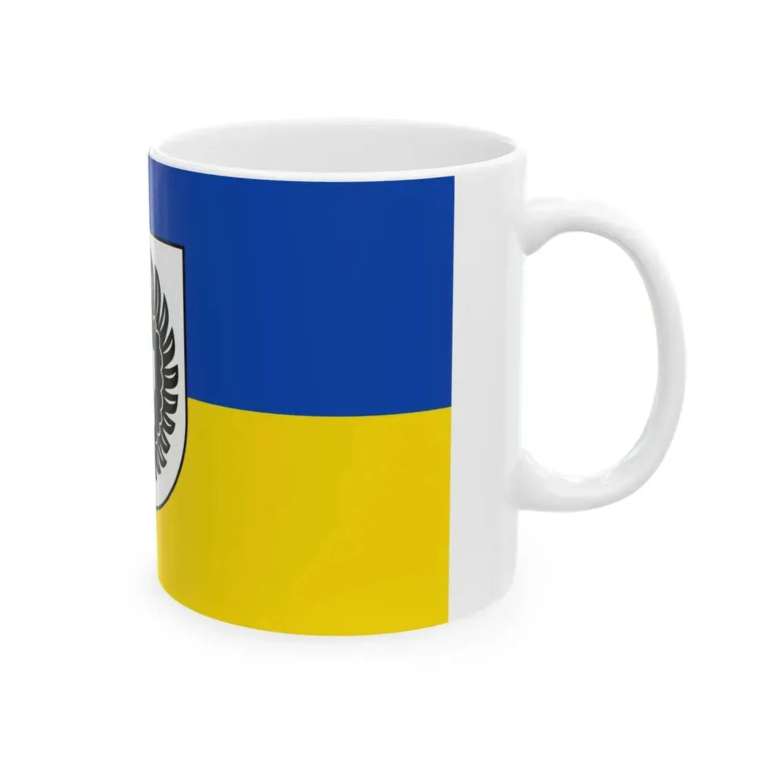 Flagge Stuttgart-Rohr (Germany) White Coffee Mug - Go Mug Yourself