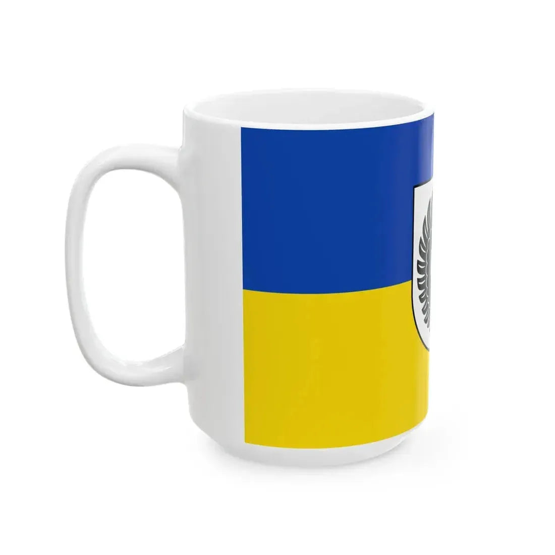 Flagge Stuttgart-Rohr (Germany) White Coffee Mug - Go Mug Yourself