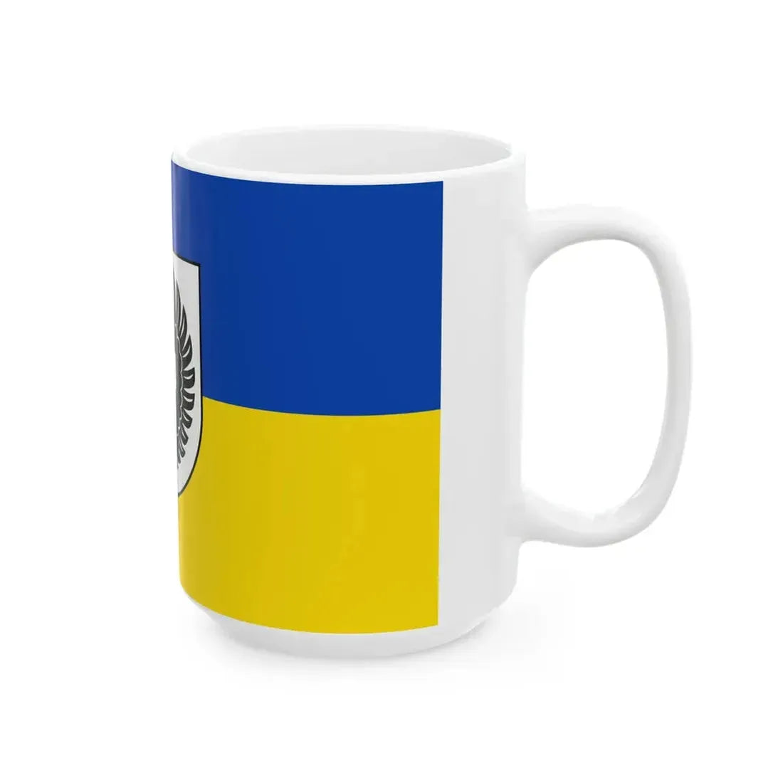 Flagge Stuttgart-Rohr (Germany) White Coffee Mug - Go Mug Yourself