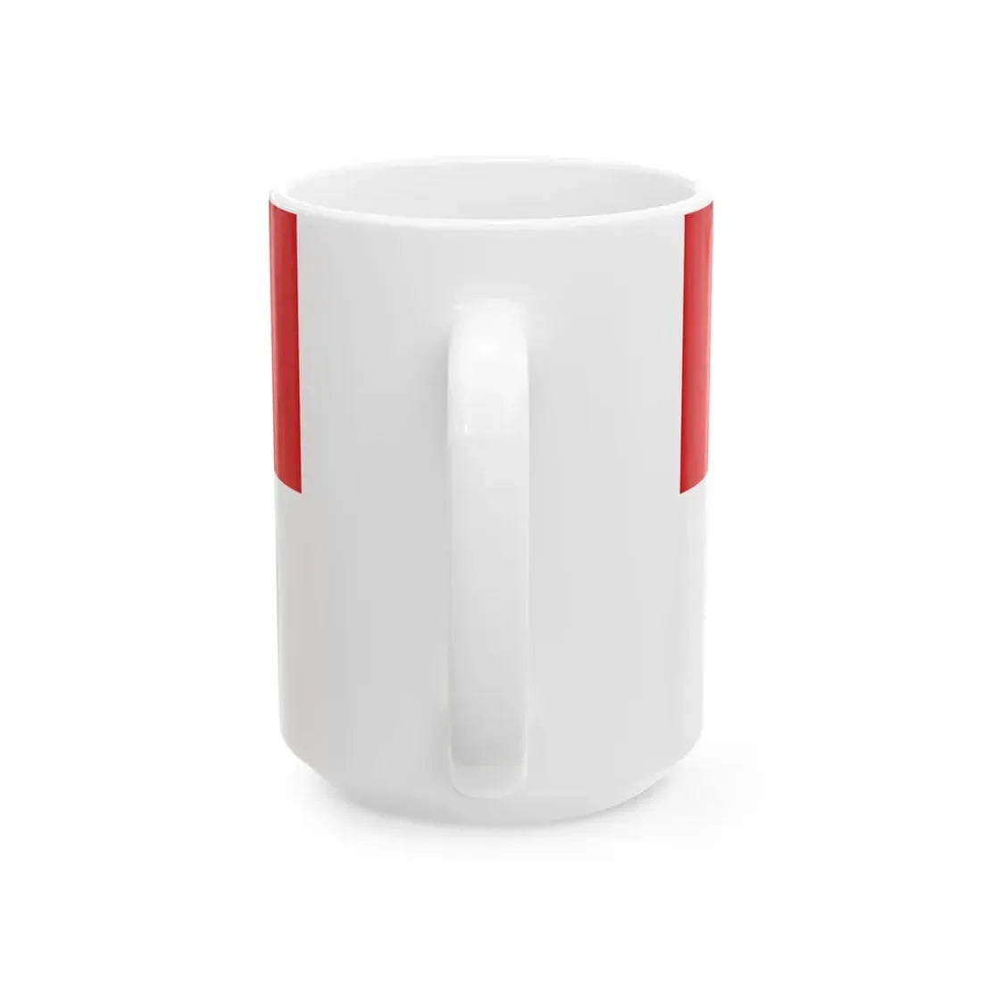 Flagge Stuttgart-Vaihingen Stadtteil (Germany) White Coffee Mug - Go Mug Yourself