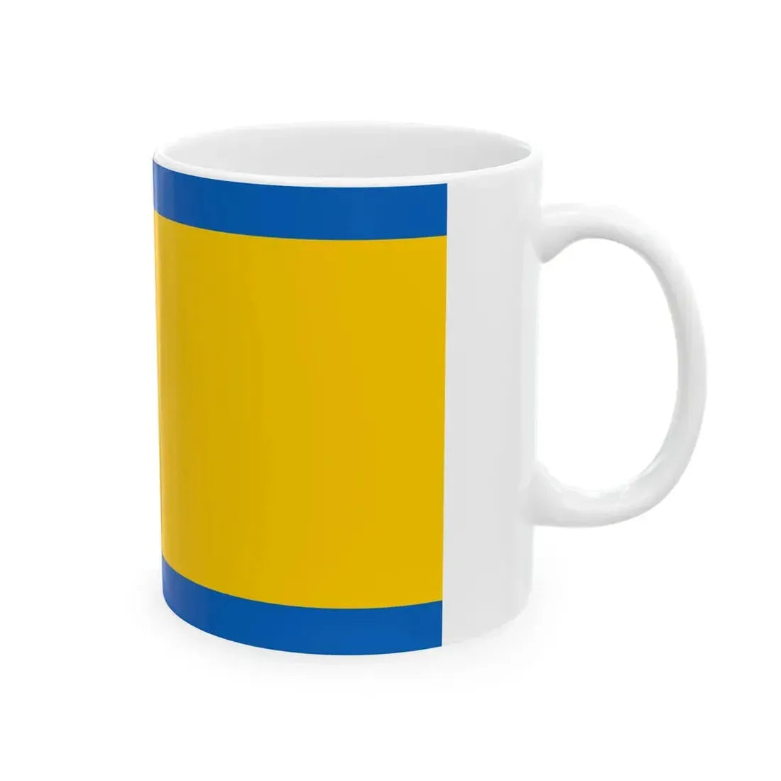 Flagge Timmendorfer Strand (Germany) White Coffee Mug - Go Mug Yourself