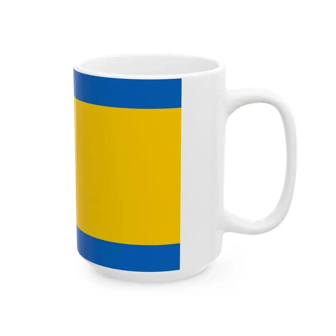 Flagge Timmendorfer Strand (Germany) White Coffee Mug - Go Mug Yourself