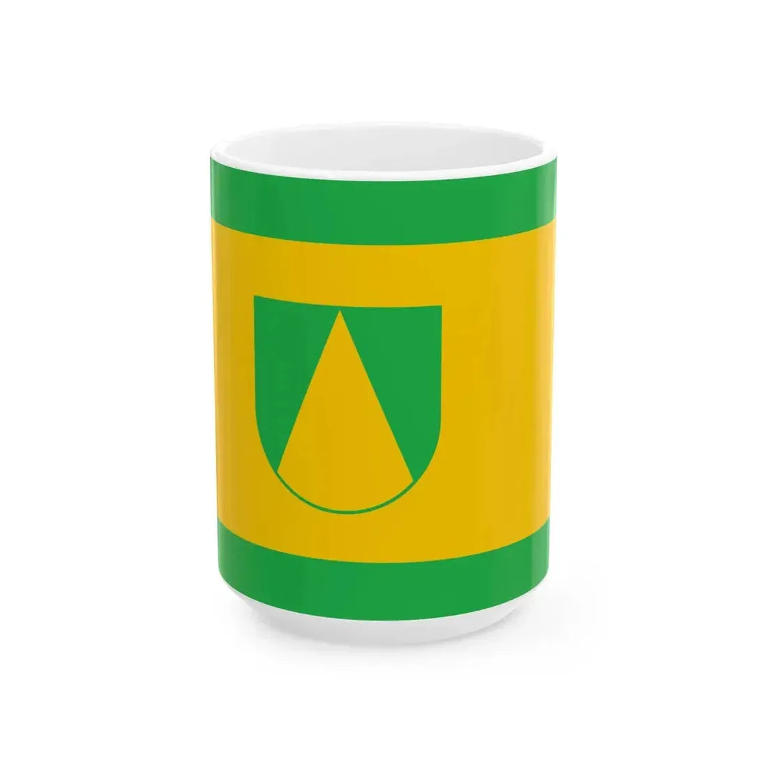 Flagge Trappenkamp (Germany) White Coffee Mug 15oz - Go Mug Yourself
