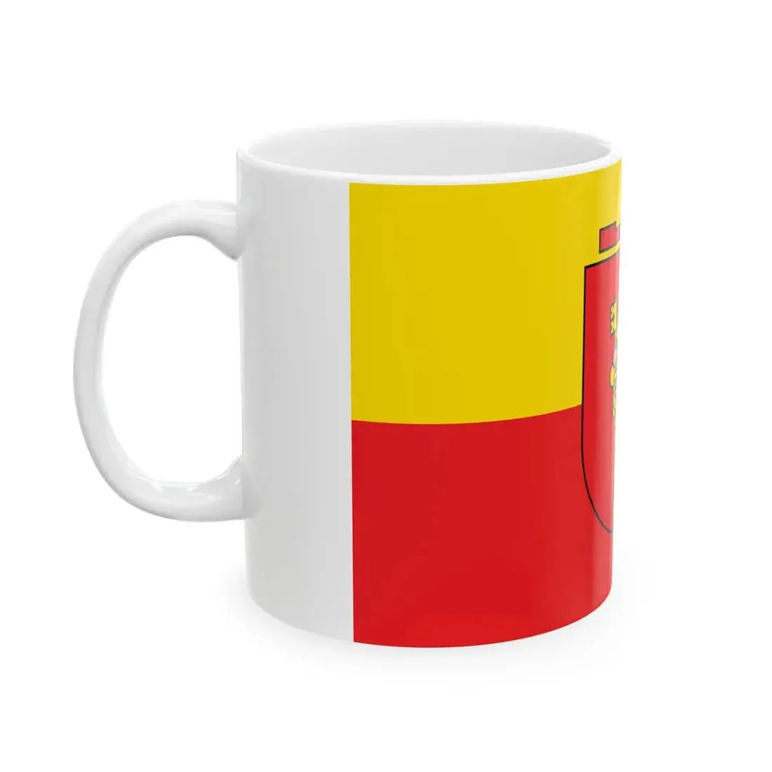 Flagge Trier (Germany) White Coffee Mug - Go Mug Yourself