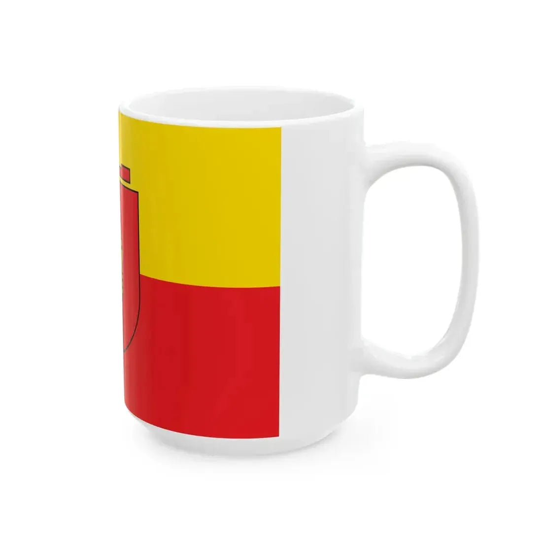 Flagge Trier (Germany) White Coffee Mug - Go Mug Yourself
