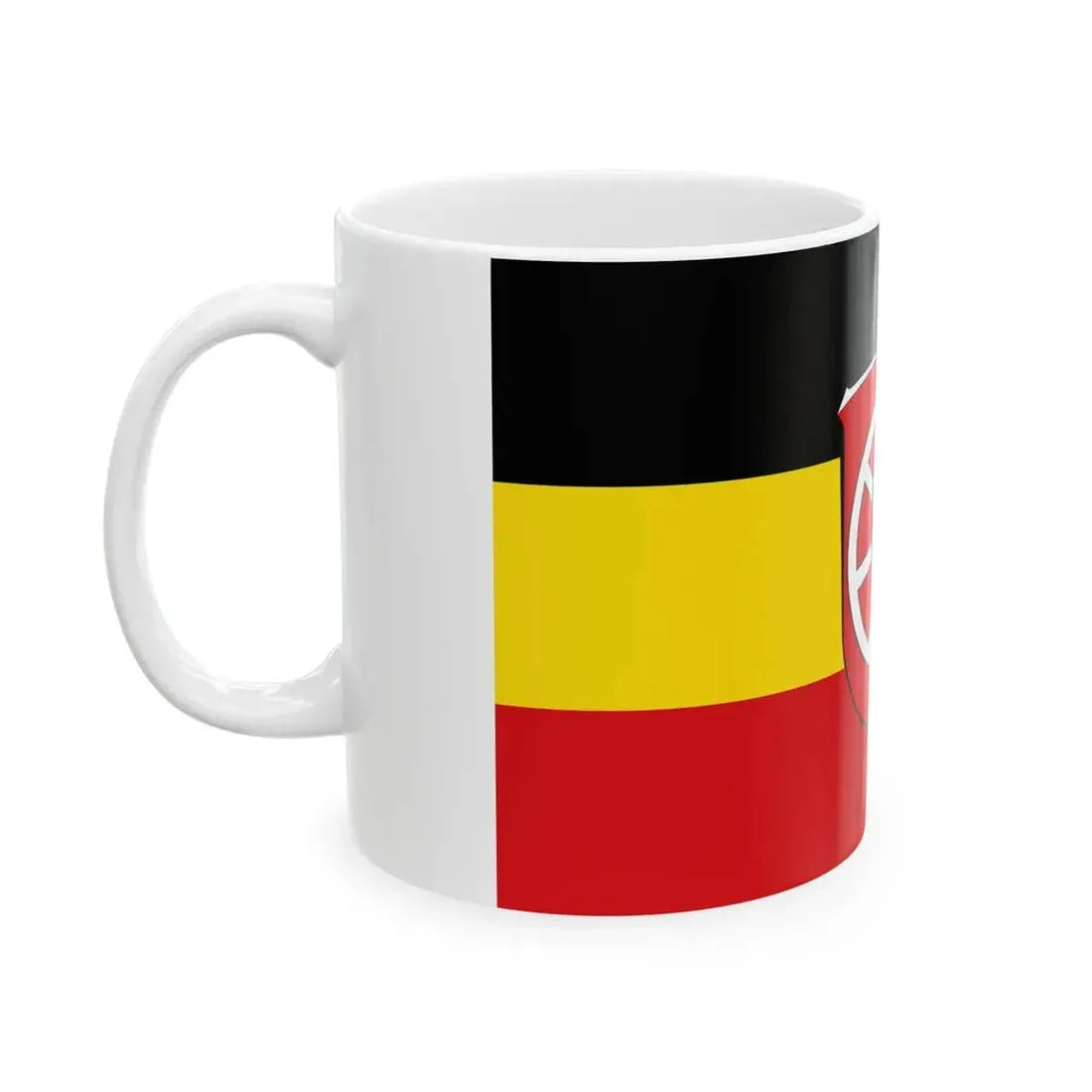 Flagge Twistetal (Germany) White Coffee Mug - Go Mug Yourself
