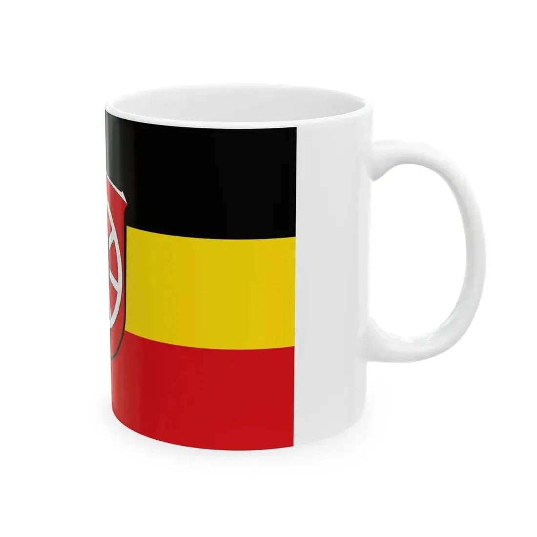 Flagge Twistetal (Germany) White Coffee Mug - Go Mug Yourself
