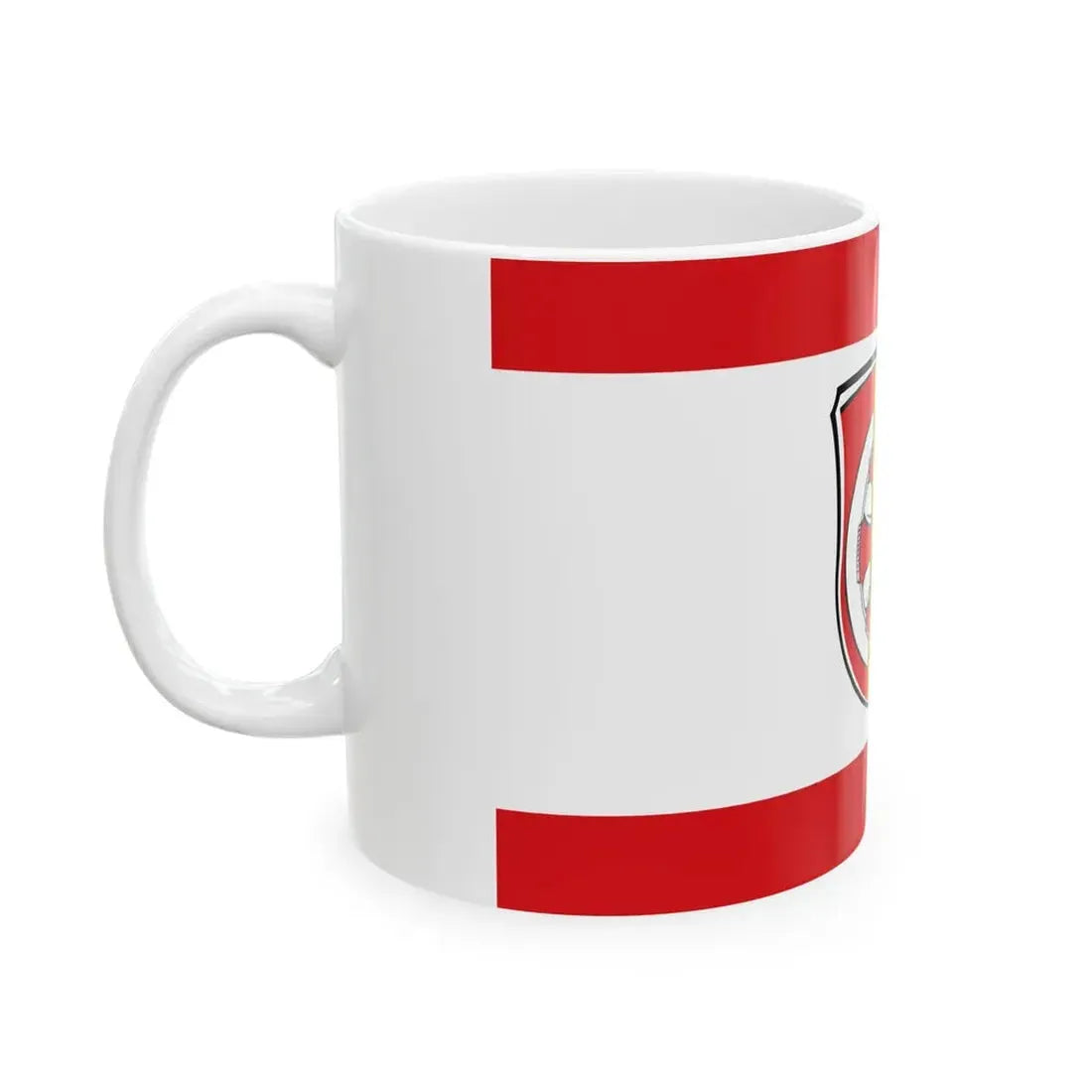 Flagge Urberach (Germany) White Coffee Mug - Go Mug Yourself