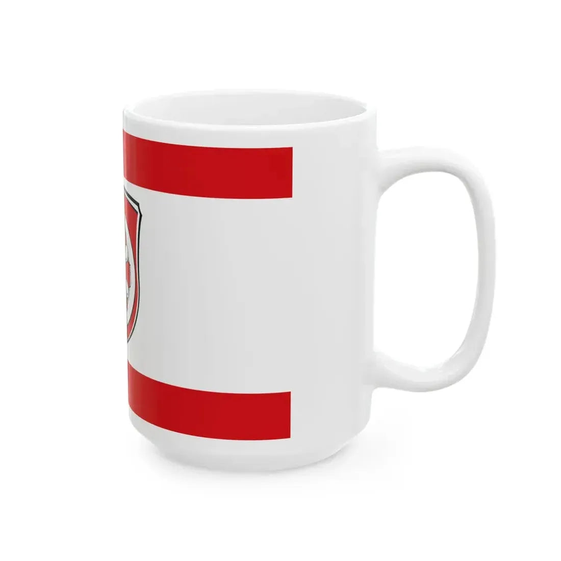 Flagge Urberach (Germany) White Coffee Mug - Go Mug Yourself