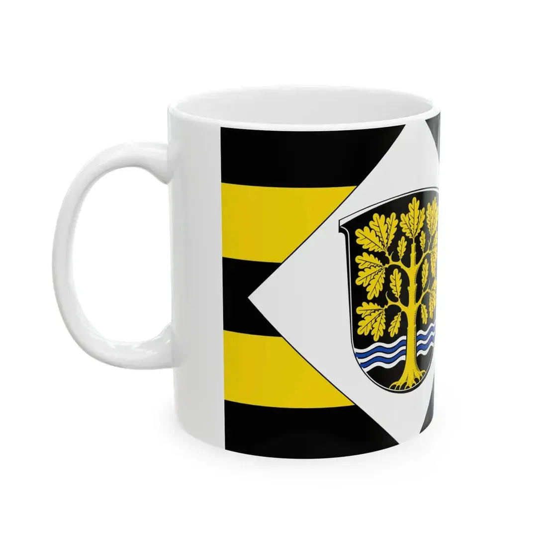 Flagge Vadenrod (Germany) White Coffee Mug - Go Mug Yourself