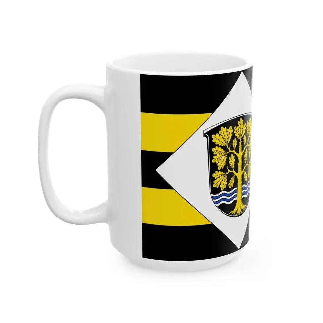 Flagge Vadenrod (Germany) White Coffee Mug - Go Mug Yourself