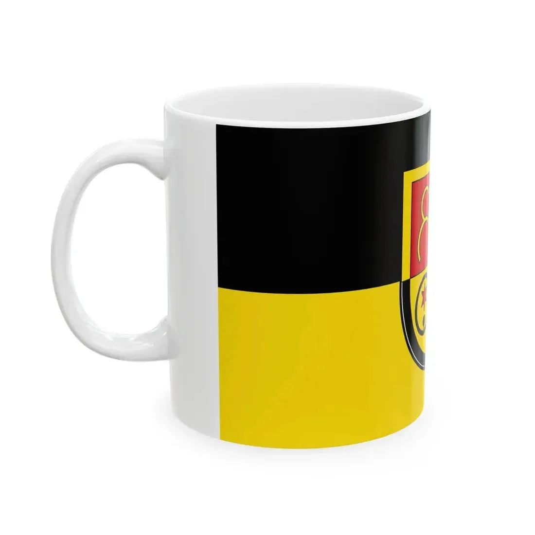 Flagge VG Bellheim (Germany) White Coffee Mug - Go Mug Yourself