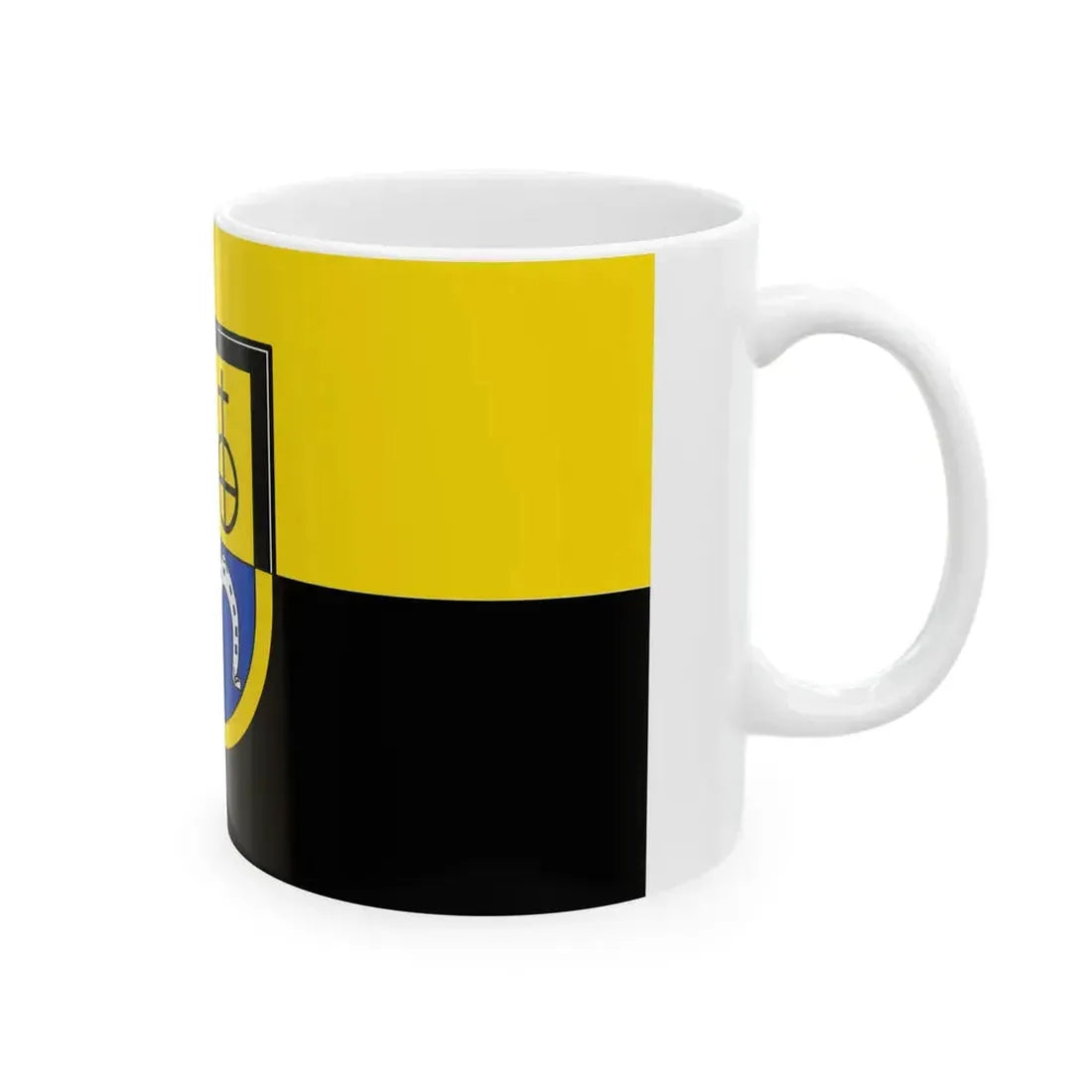 Flagge VG Bellheim (Germany) White Coffee Mug - Go Mug Yourself