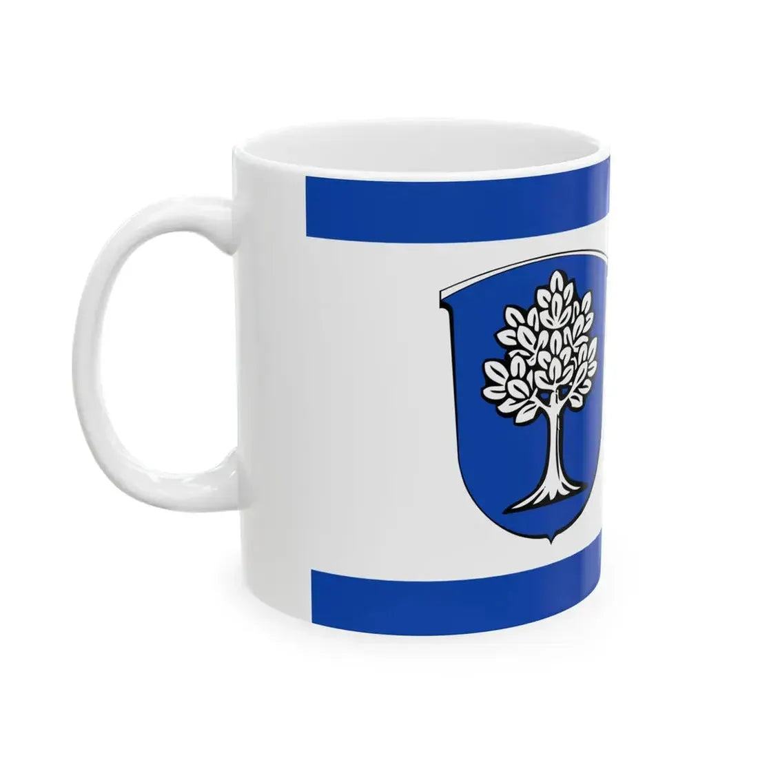 Flagge Wachenbuchen (Germany) White Coffee Mug - Go Mug Yourself