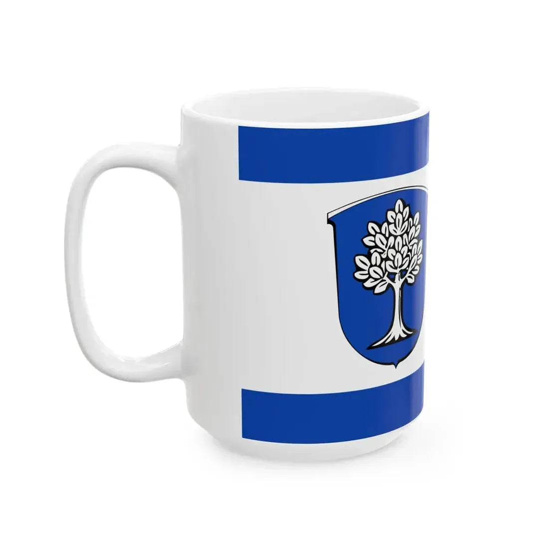 Flagge Wachenbuchen (Germany) White Coffee Mug - Go Mug Yourself