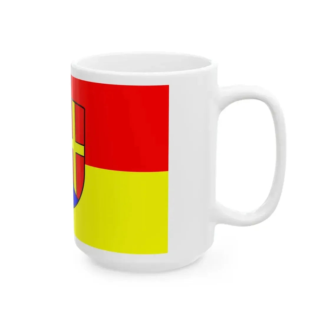 Flagge Wadgassen (Germany) White Coffee Mug - Go Mug Yourself