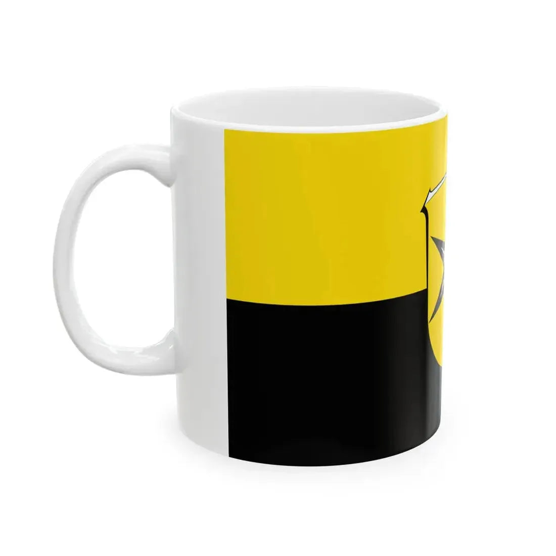 Flagge Waldeck am Edersee 2 (Germany) White Coffee Mug - Go Mug Yourself