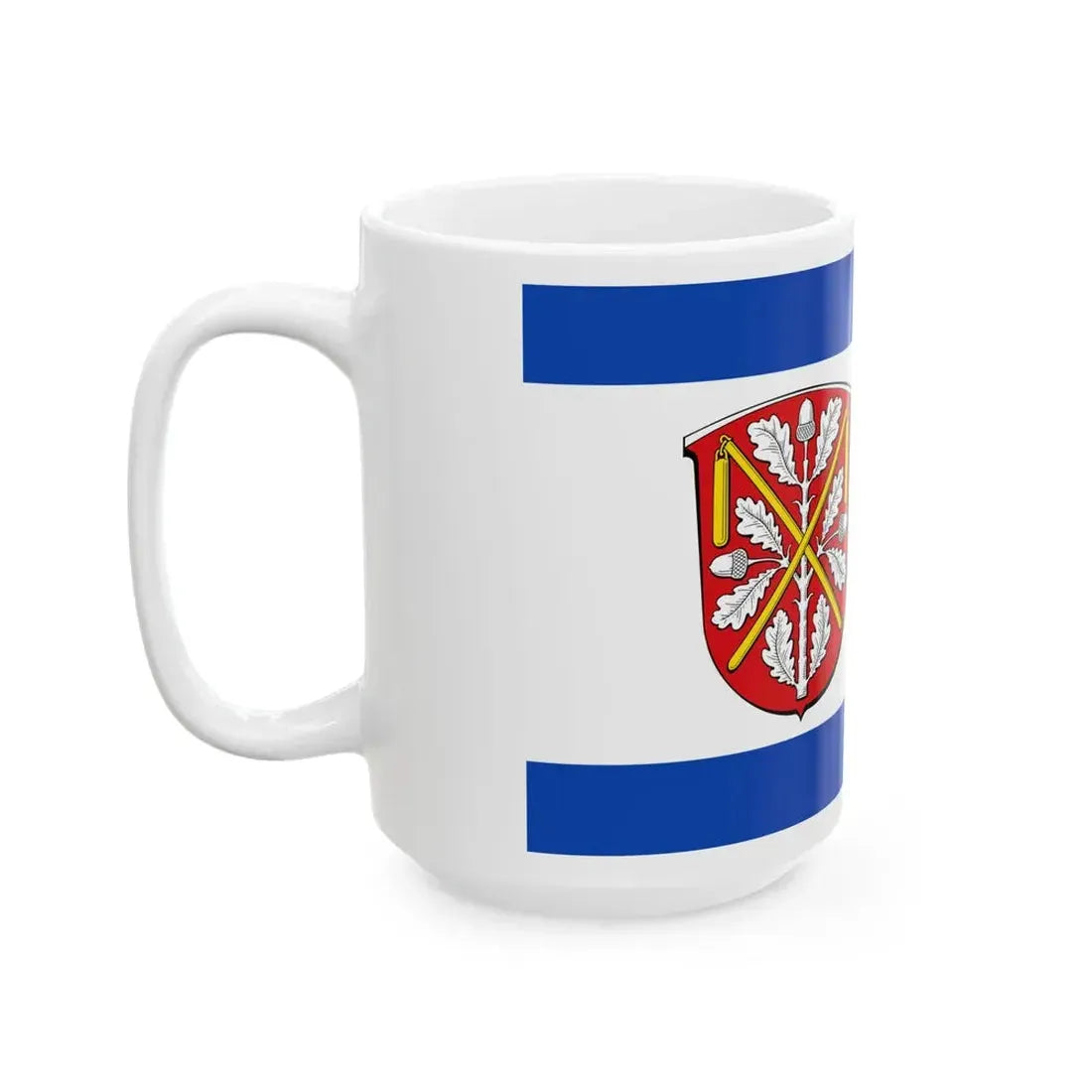 Flagge Walldorf Hessen (Germany) White Coffee Mug - Go Mug Yourself