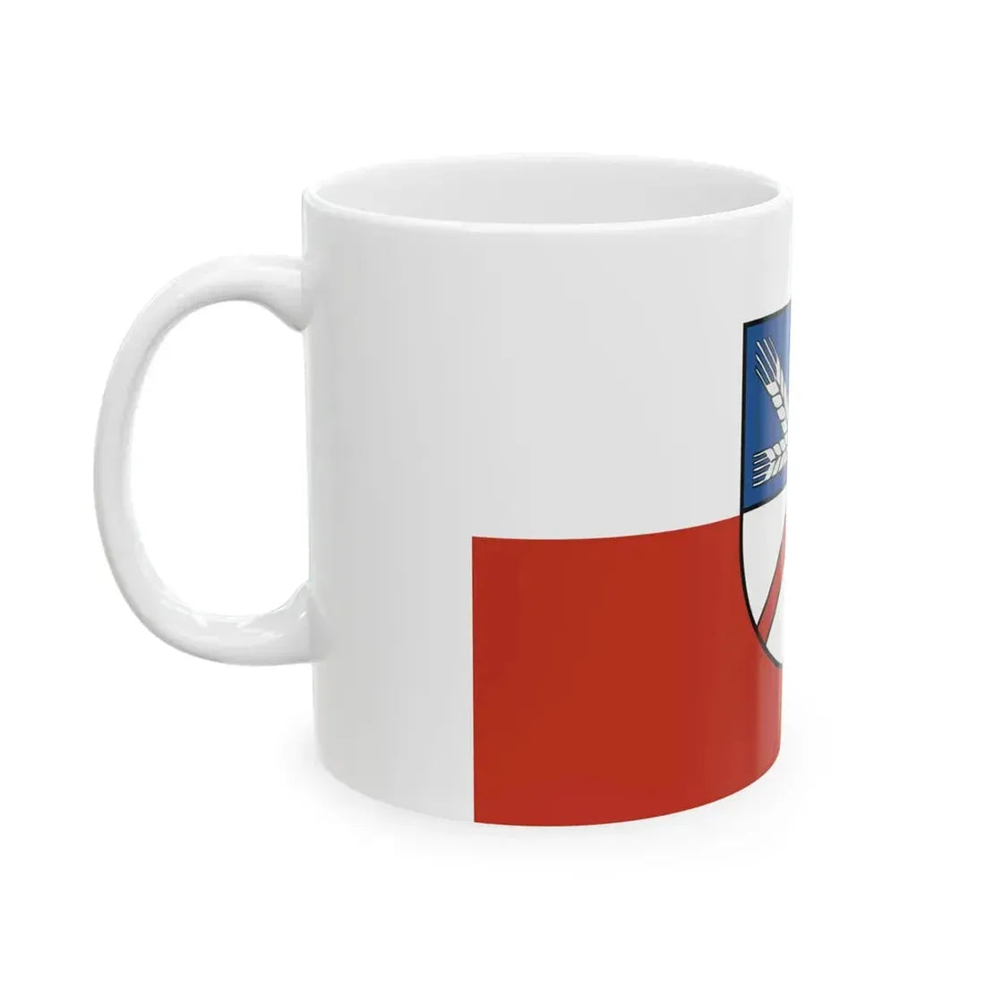 Flagge Wankendorf (Germany) White Coffee Mug - Go Mug Yourself
