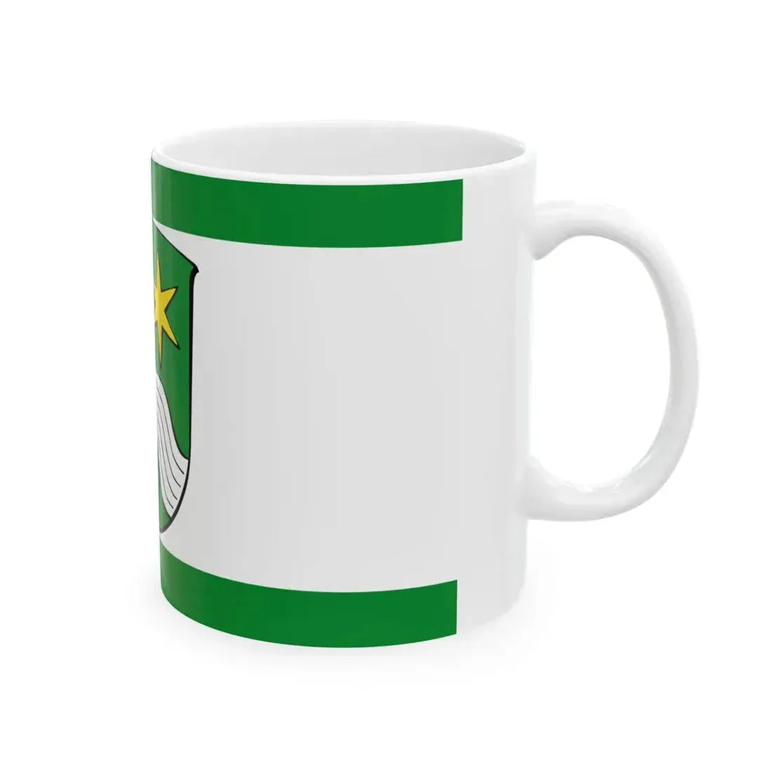 Flagge Wartenberg Hessen (Germany) White Coffee Mug - Go Mug Yourself