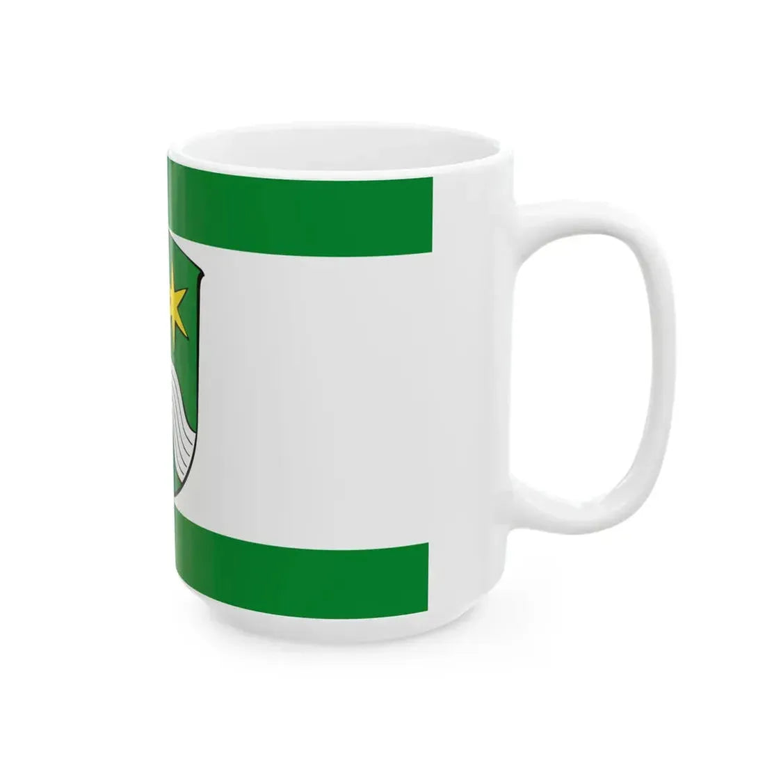 Flagge Wartenberg Hessen (Germany) White Coffee Mug - Go Mug Yourself