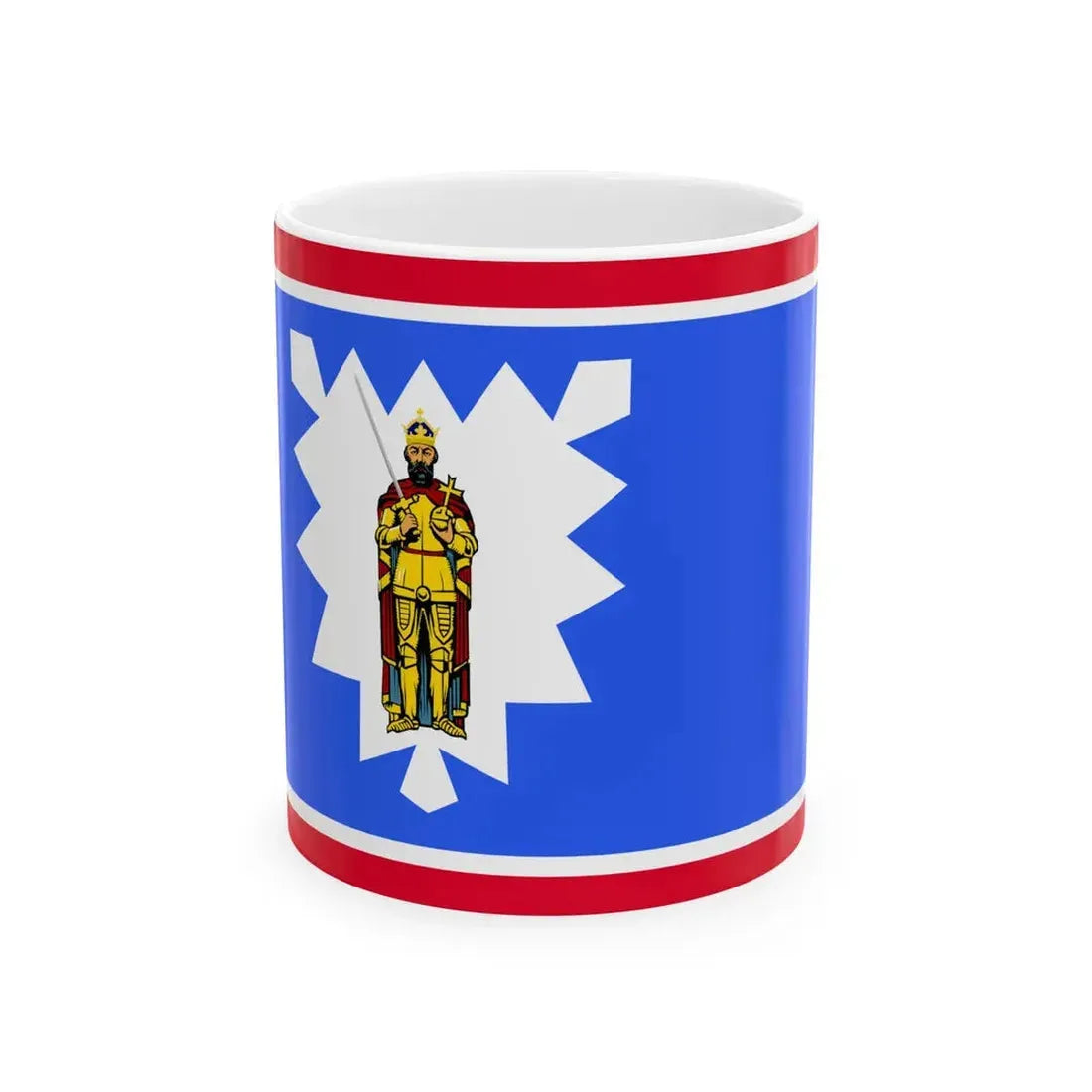 Flagge Wedel (Germany) White Coffee Mug 11oz - Go Mug Yourself
