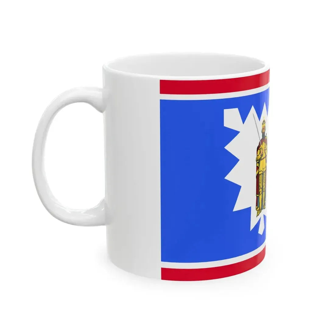 Flagge Wedel (Germany) White Coffee Mug - Go Mug Yourself