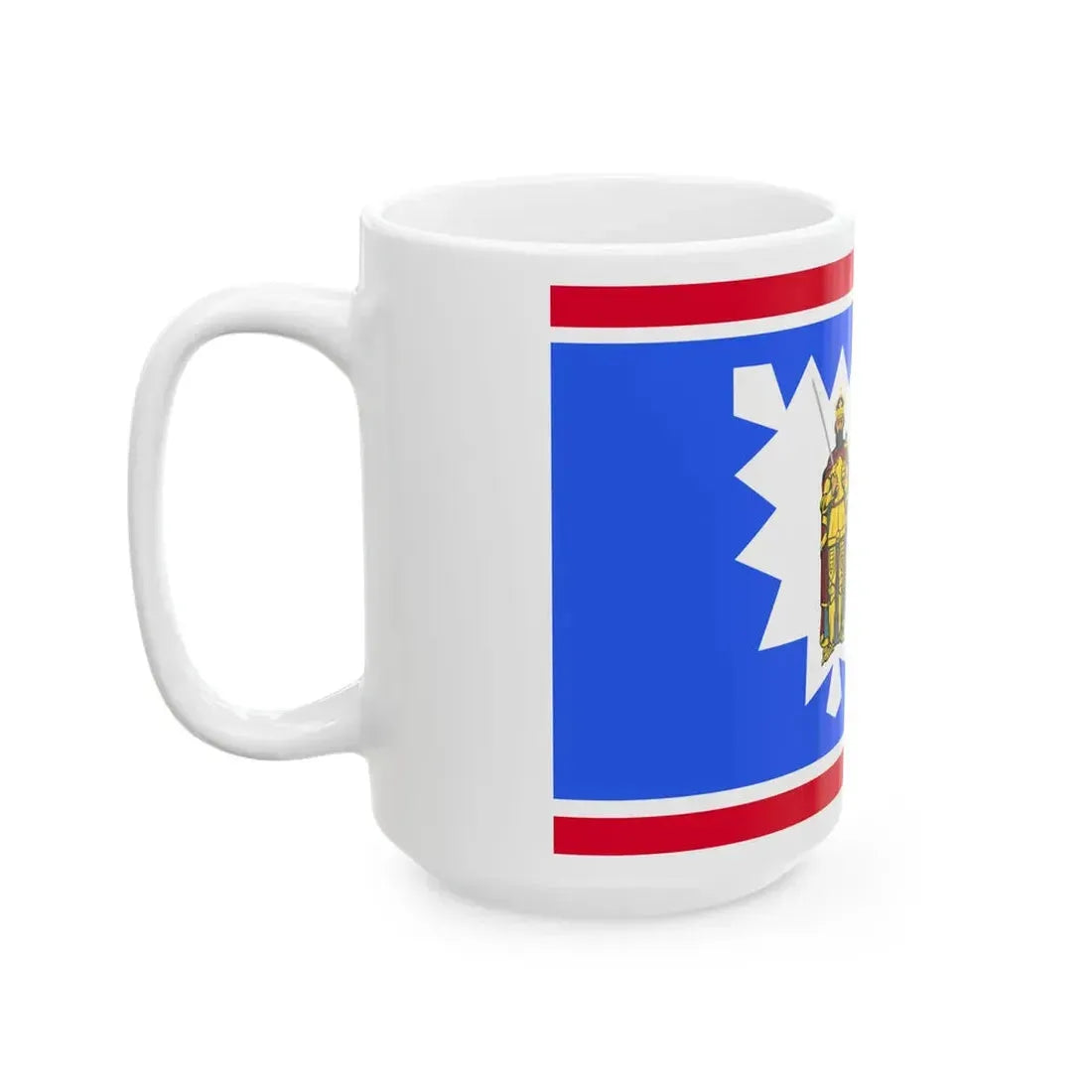 Flagge Wedel (Germany) White Coffee Mug - Go Mug Yourself