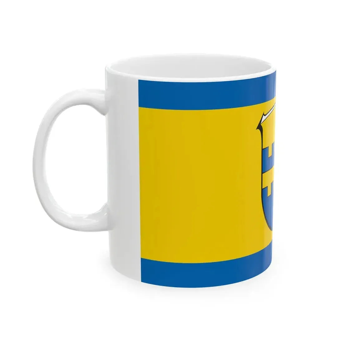 Flagge Wehrda Marburg (Germany) White Coffee Mug - Go Mug Yourself