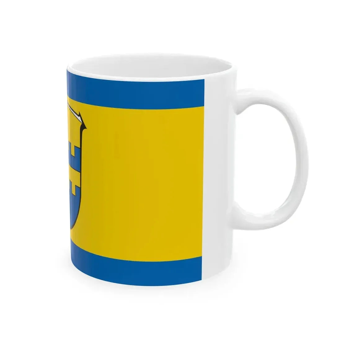 Flagge Wehrda Marburg (Germany) White Coffee Mug - Go Mug Yourself