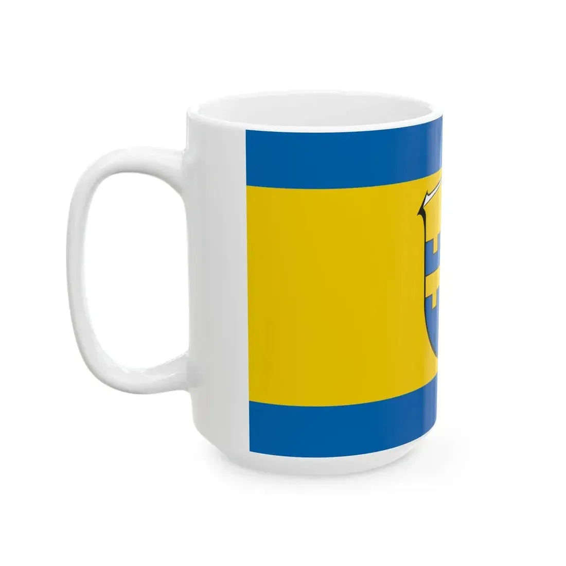 Flagge Wehrda Marburg (Germany) White Coffee Mug - Go Mug Yourself