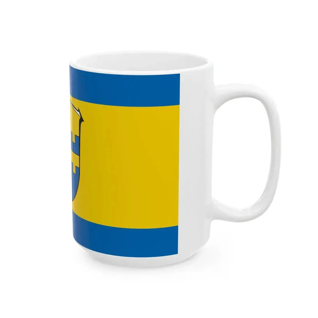 Flagge Wehrda Marburg (Germany) White Coffee Mug - Go Mug Yourself