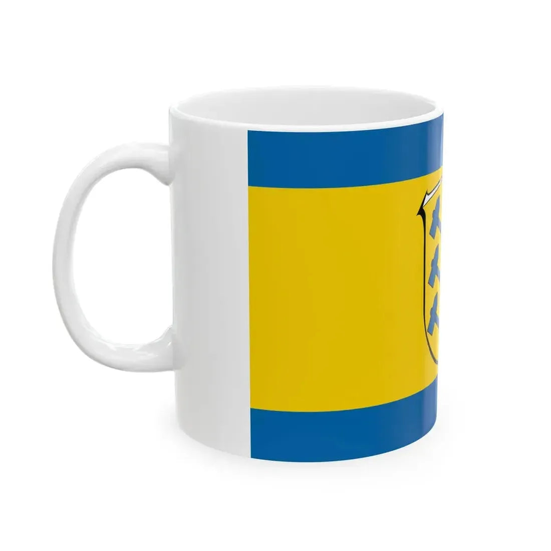 Flagge Weidenhausen (Germany) White Coffee Mug - Go Mug Yourself