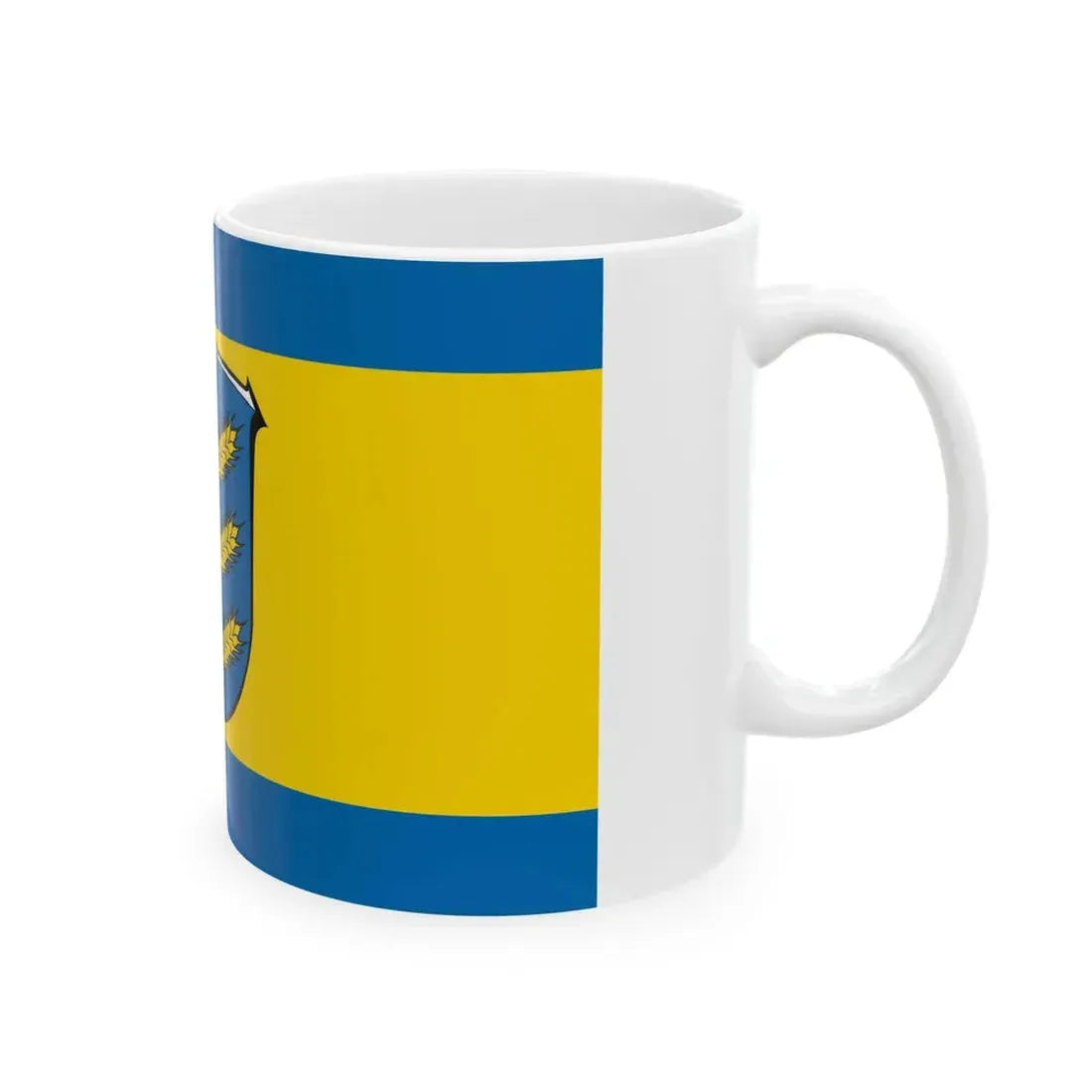 Flagge Weidenhausen (Germany) White Coffee Mug - Go Mug Yourself
