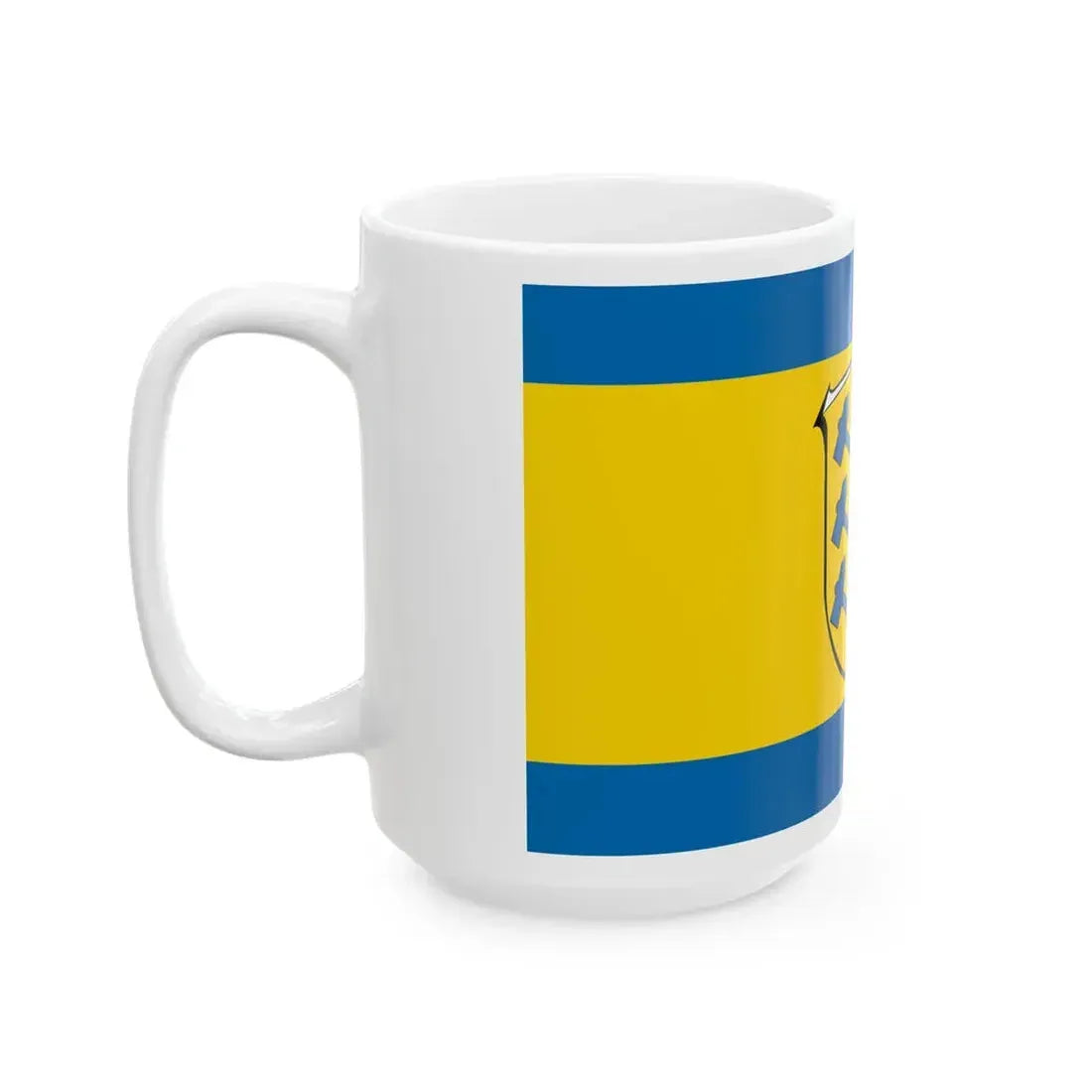 Flagge Weidenhausen (Germany) White Coffee Mug - Go Mug Yourself