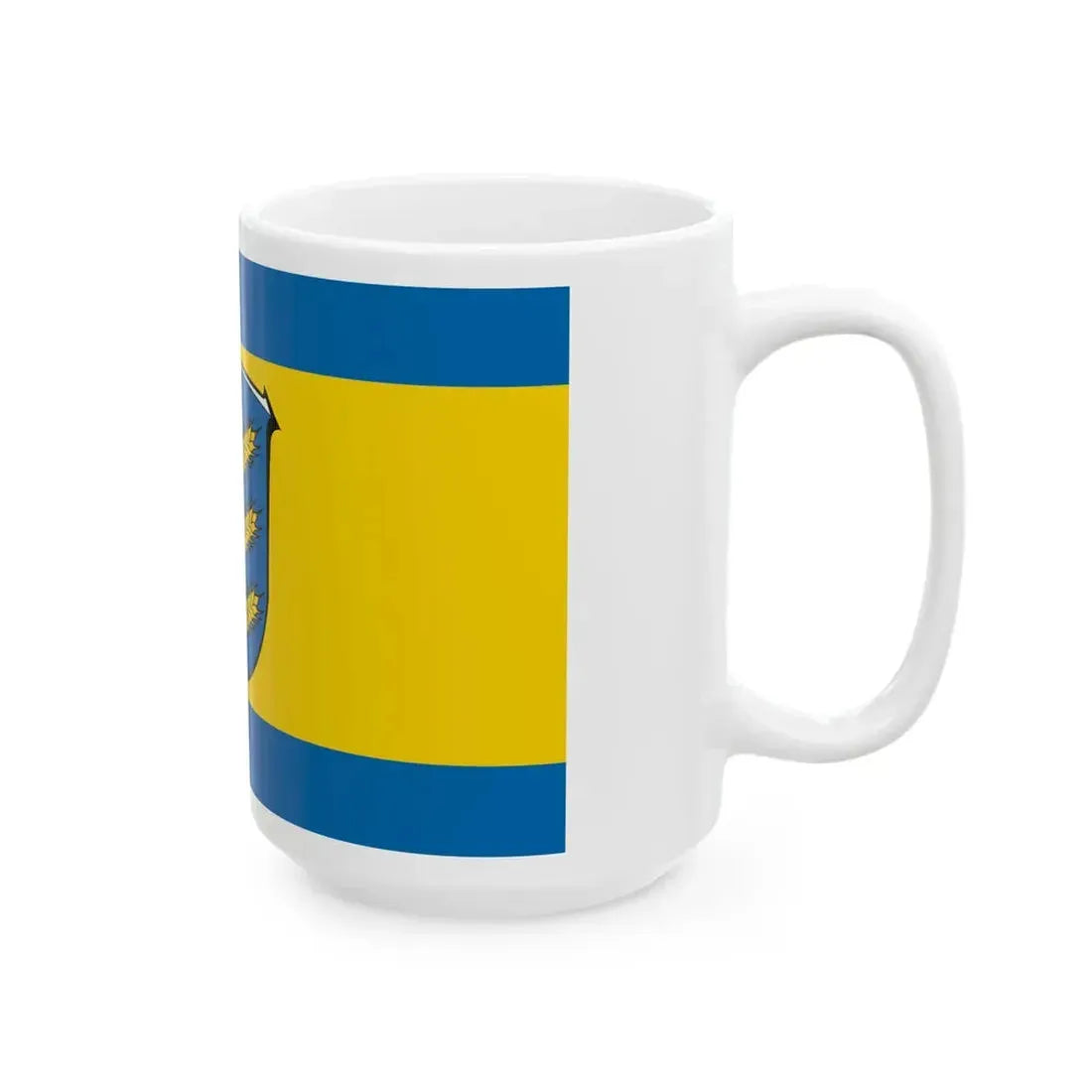 Flagge Weidenhausen (Germany) White Coffee Mug - Go Mug Yourself