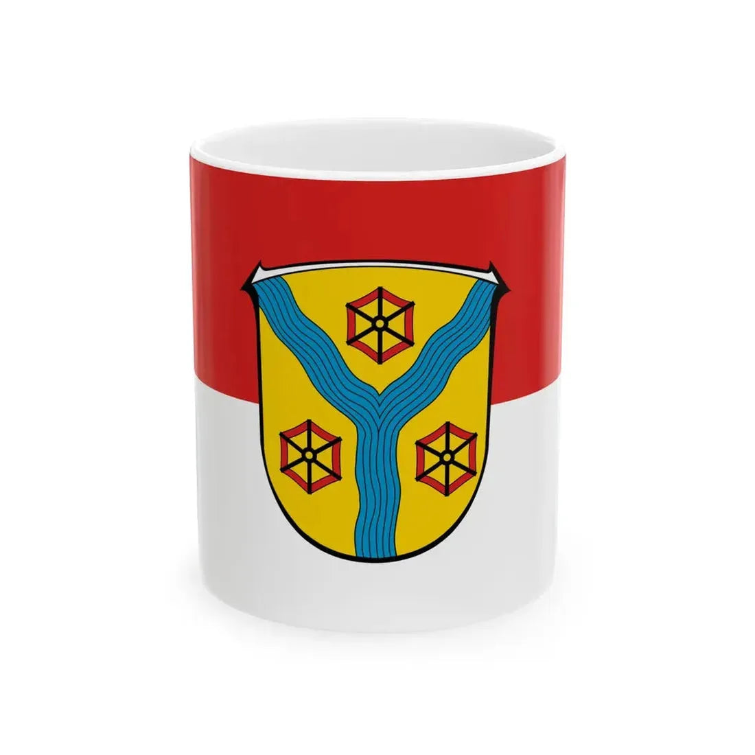 Flagge Weifenbach (Germany) White Coffee Mug 11oz - Go Mug Yourself
