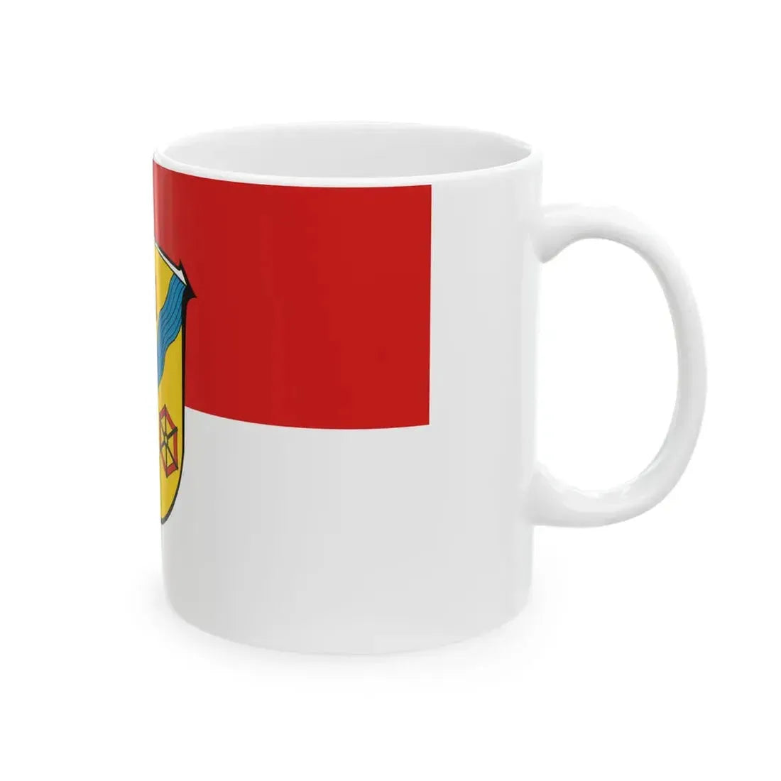 Flagge Weifenbach (Germany) White Coffee Mug - Go Mug Yourself