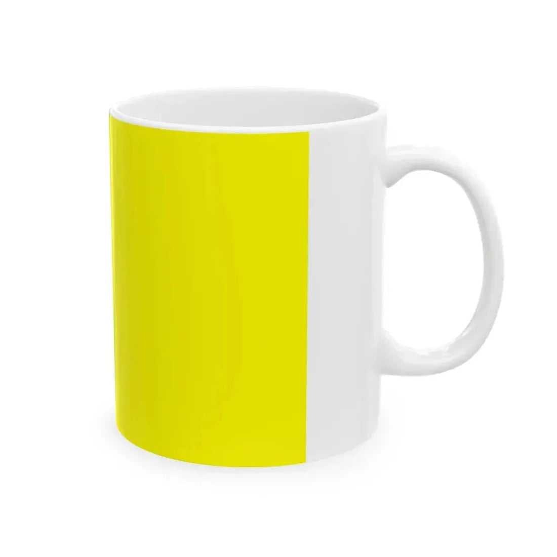 Flagge Wenningstedt-Braderup (Germany) White Coffee Mug - Go Mug Yourself