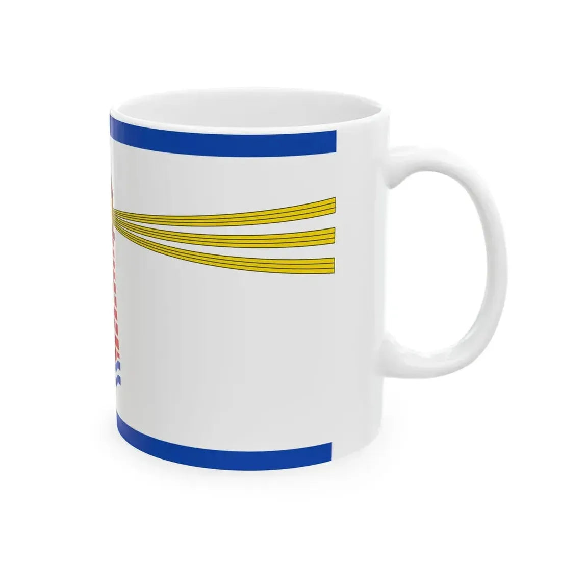 Flagge Westerland Sylt (Germany) White Coffee Mug - Go Mug Yourself