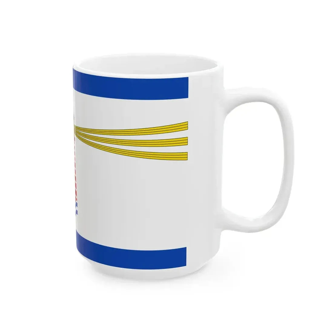 Flagge Westerland Sylt (Germany) White Coffee Mug - Go Mug Yourself